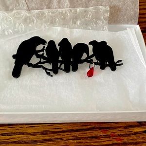Raven Brooch for sale